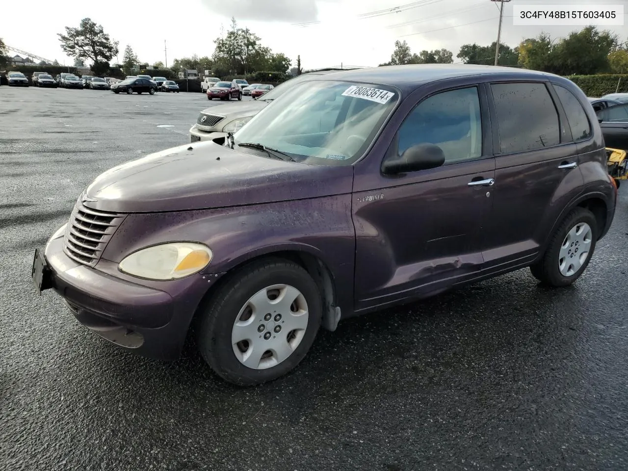 2005 Chrysler Pt Cruiser VIN: 3C4FY48B15T603405 Lot: 78083614