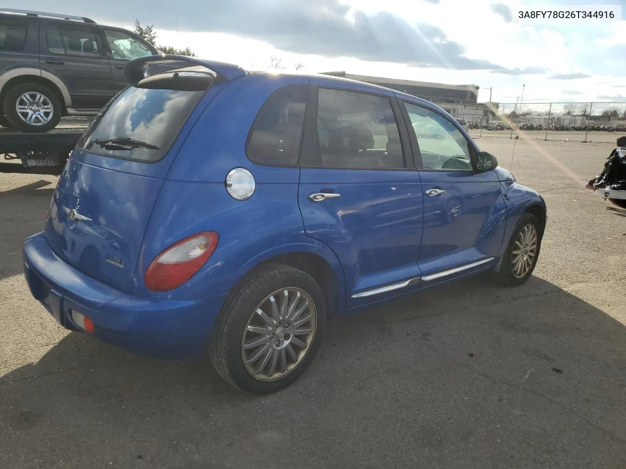 2006 Chrysler Pt Cruiser Gt VIN: 3A8FY78G26T344916 Lot: 43048174