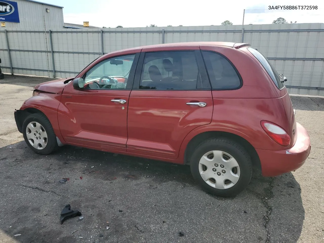 2006 Chrysler Pt Cruiser Touring VIN: 3A4FY58B86T372598 Lot: 59885564