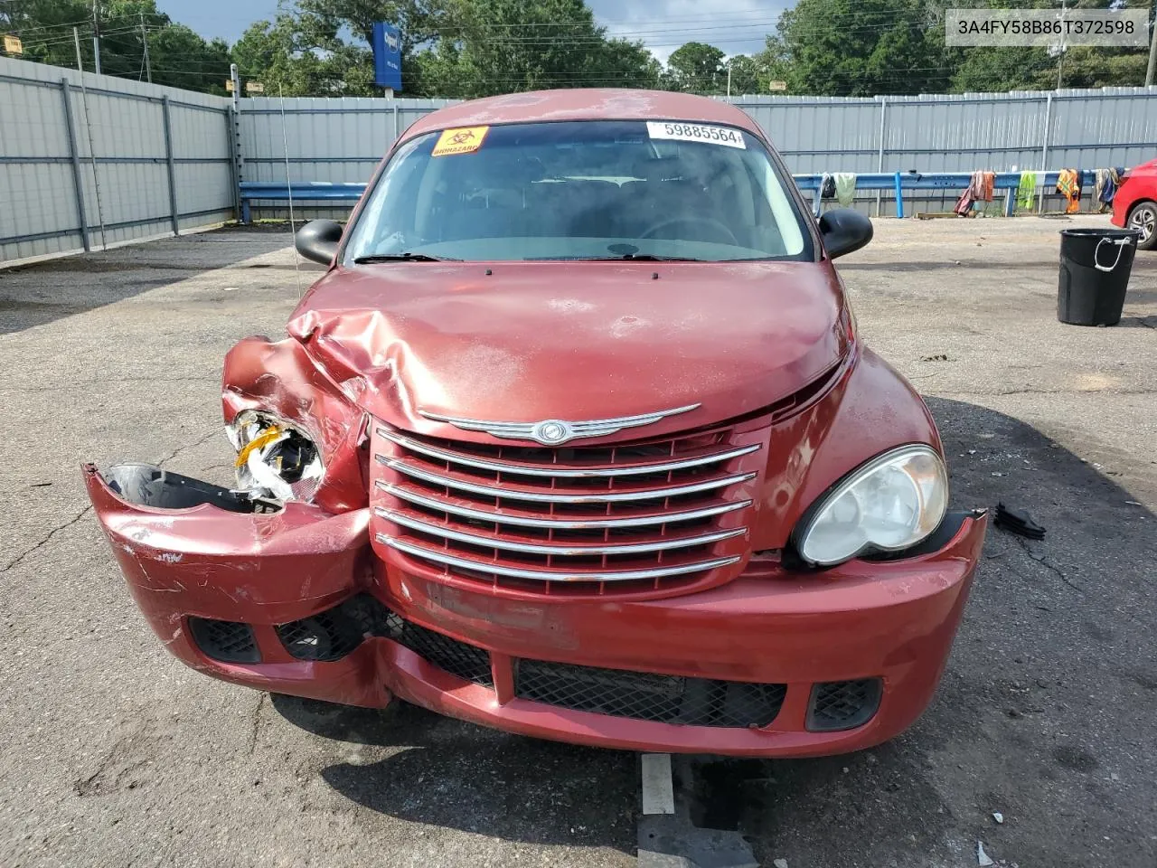 3A4FY58B86T372598 2006 Chrysler Pt Cruiser Touring