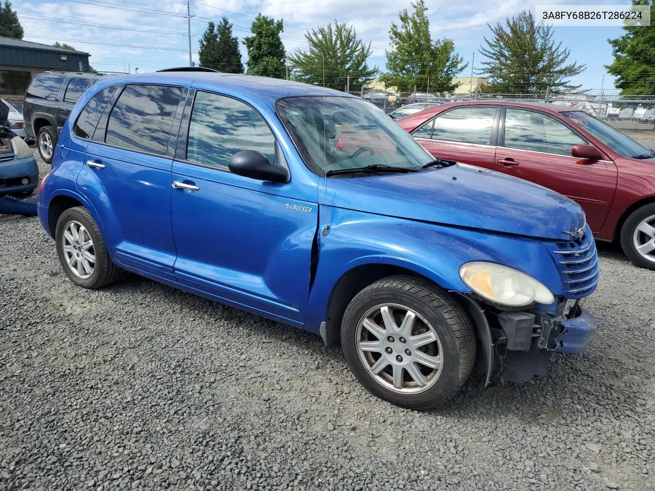 2006 Chrysler Pt Cruiser Limited VIN: 3A8FY68B26T286224 Lot: 66698184