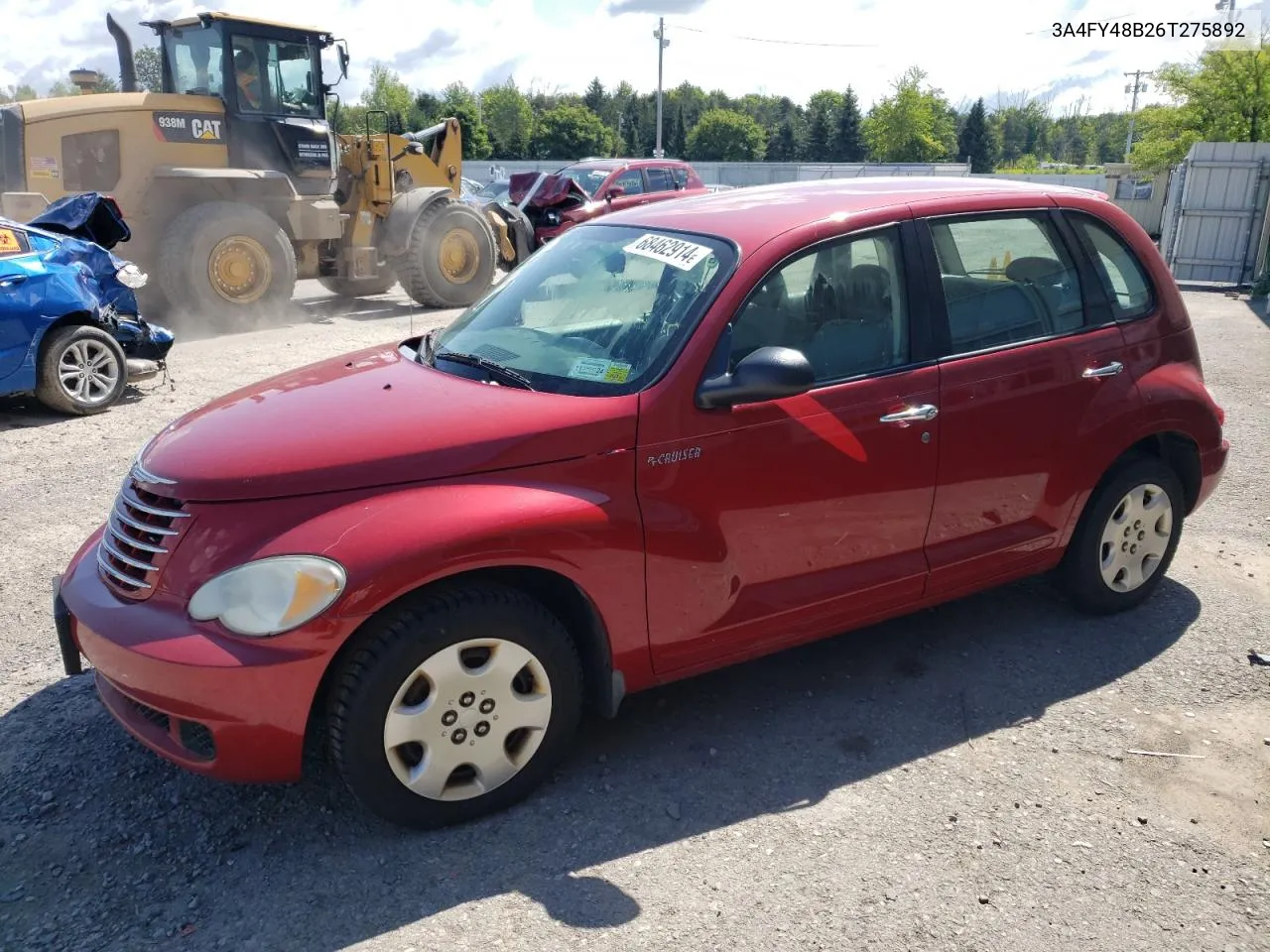 2006 Chrysler Pt Cruiser VIN: 3A4FY48B26T275892 Lot: 68462914