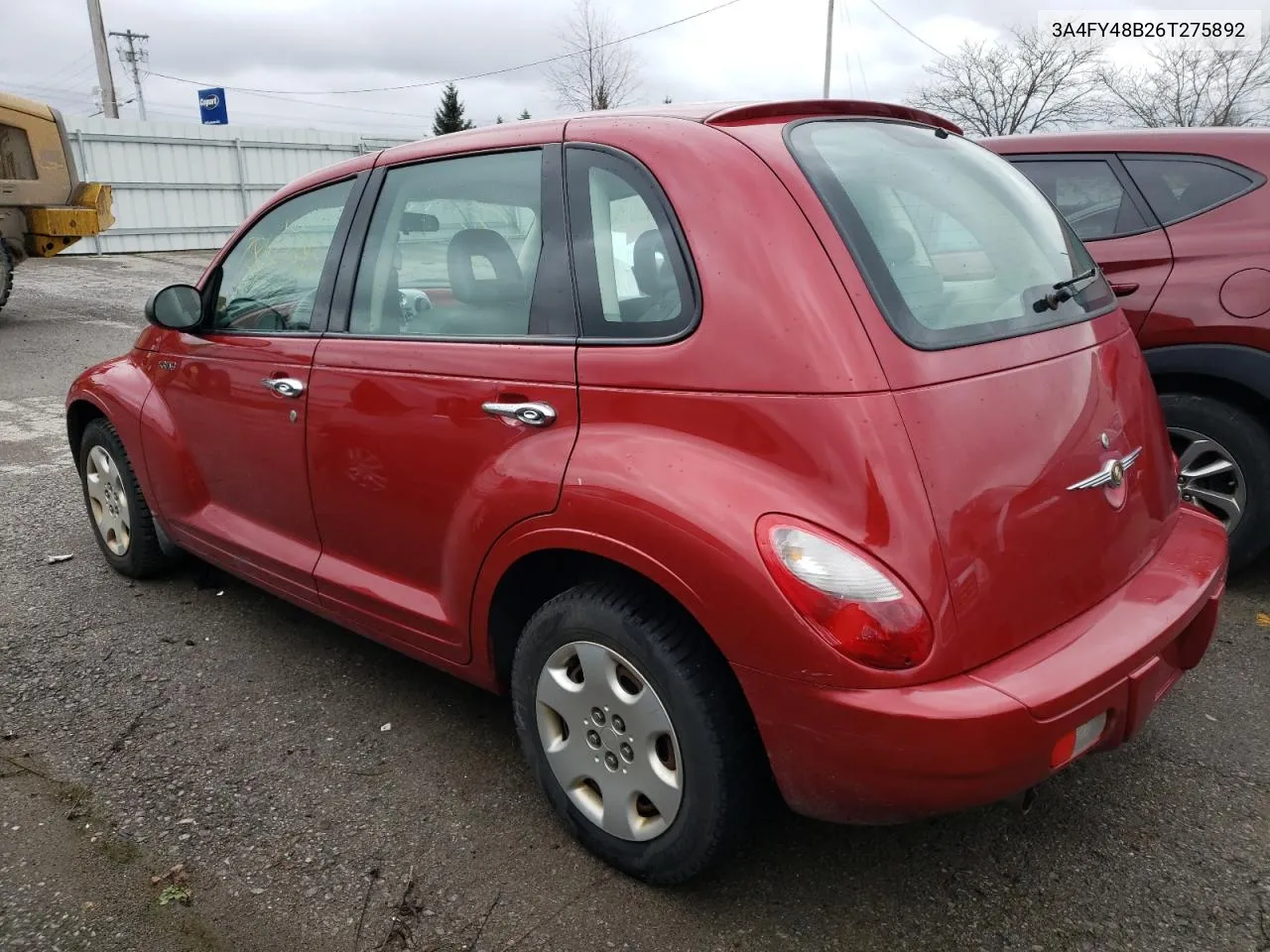 2006 Chrysler Pt Cruiser VIN: 3A4FY48B26T275892 Lot: 68462914