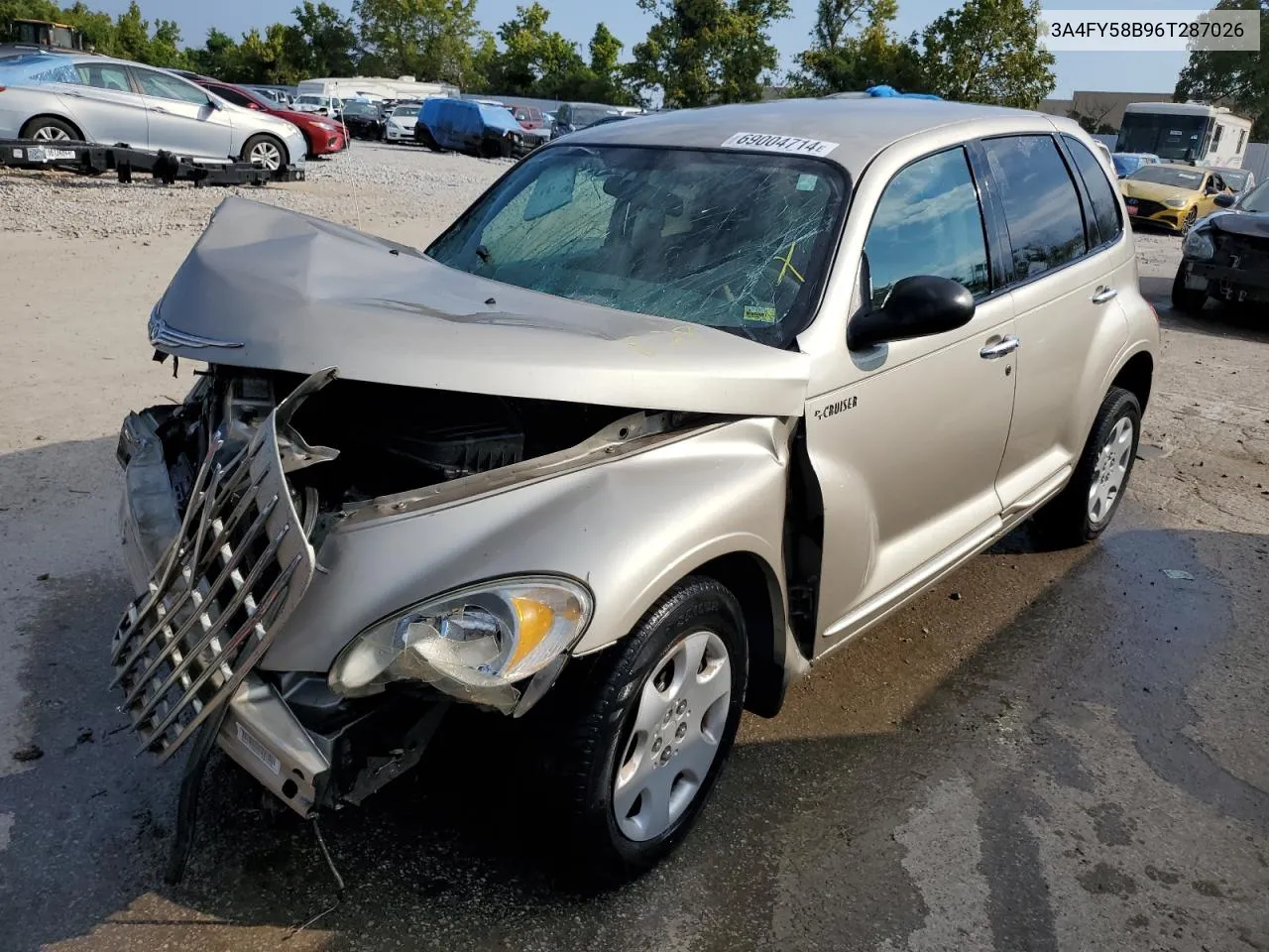 2006 Chrysler Pt Cruiser Touring VIN: 3A4FY58B96T287026 Lot: 69004714