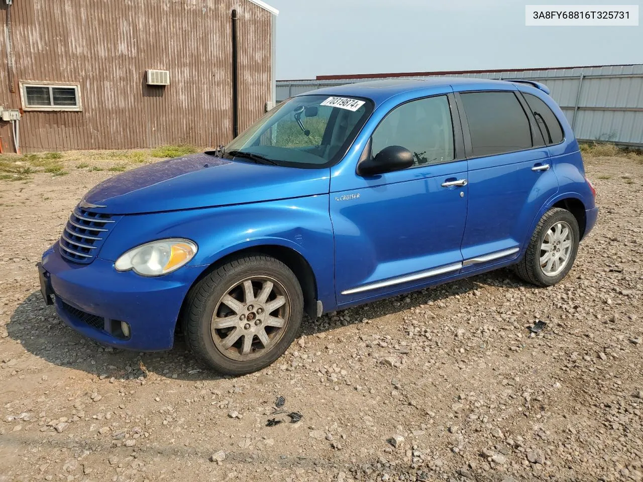 3A8FY68816T325731 2006 Chrysler Pt Cruiser Limited