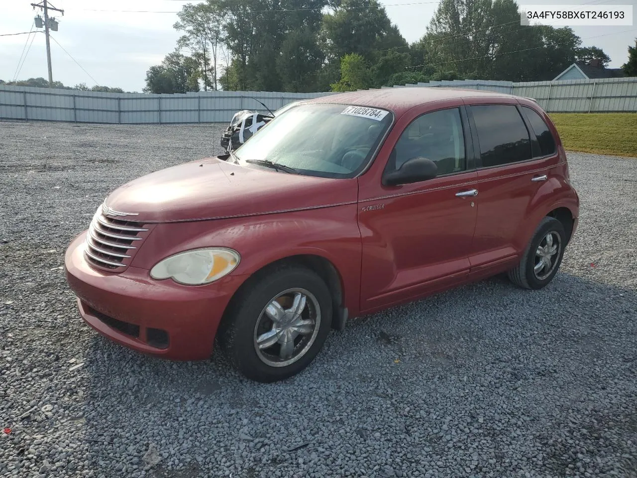 3A4FY58BX6T246193 2006 Chrysler Pt Cruiser Touring