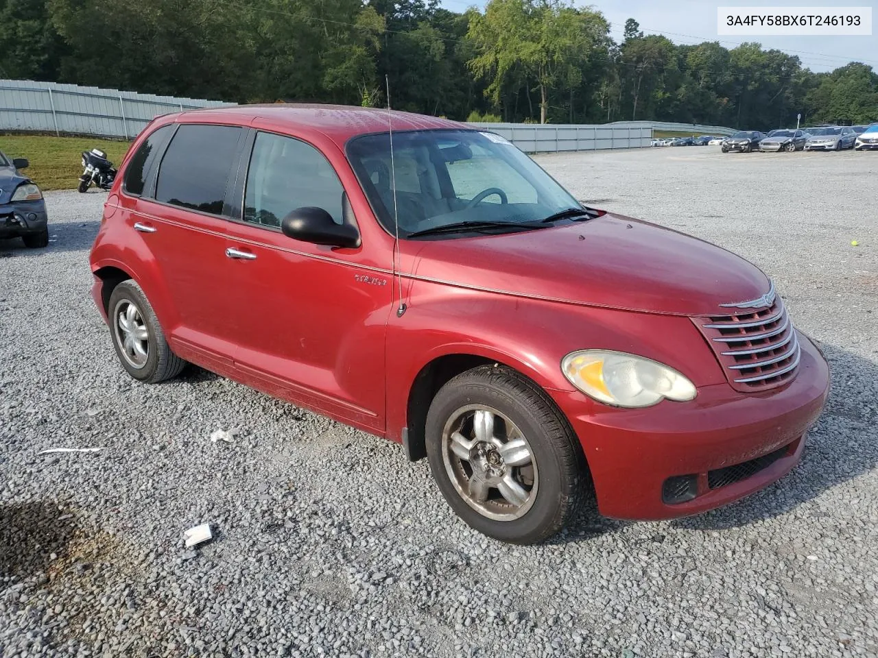 2006 Chrysler Pt Cruiser Touring VIN: 3A4FY58BX6T246193 Lot: 71028784