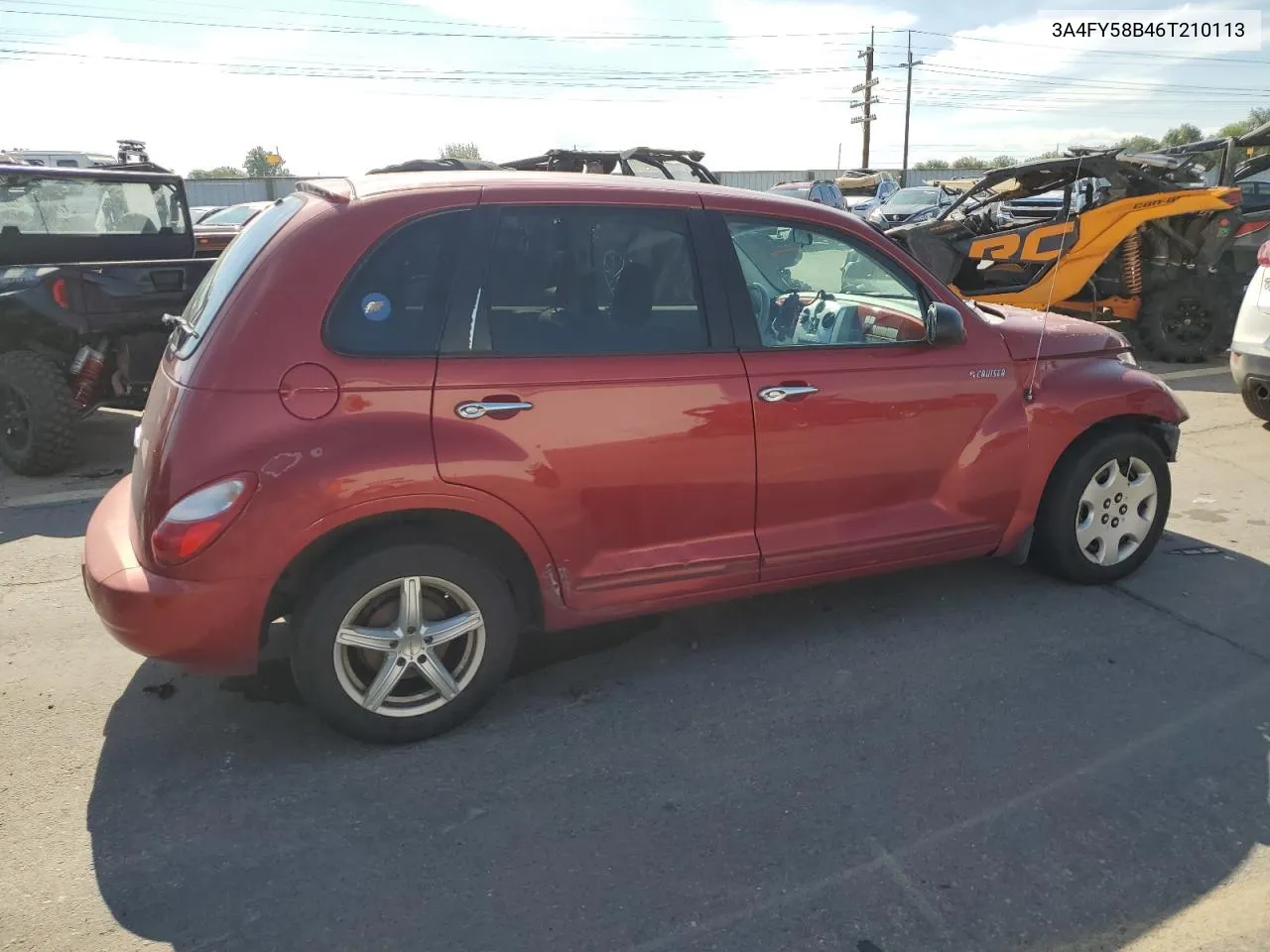 2006 Chrysler Pt Cruiser Touring VIN: 3A4FY58B46T210113 Lot: 72016244