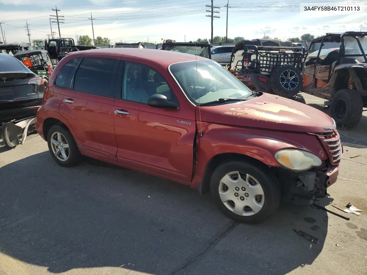 2006 Chrysler Pt Cruiser Touring VIN: 3A4FY58B46T210113 Lot: 72016244