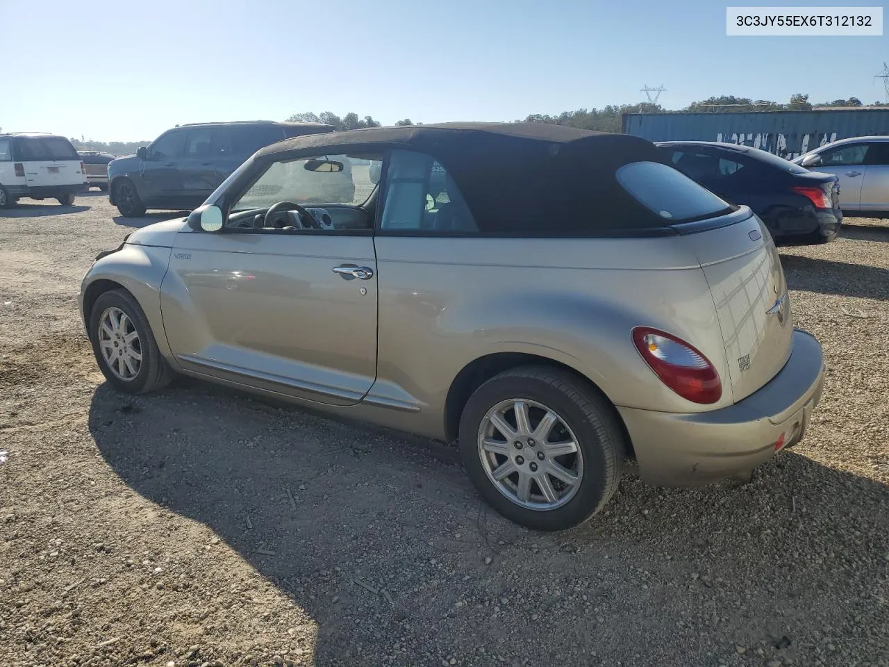 2006 Chrysler Pt Cruiser Touring VIN: 3C3JY55EX6T312132 Lot: 72462594