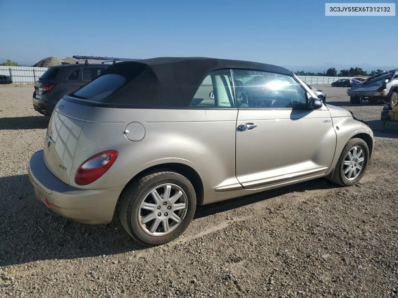 2006 Chrysler Pt Cruiser Touring VIN: 3C3JY55EX6T312132 Lot: 72462594