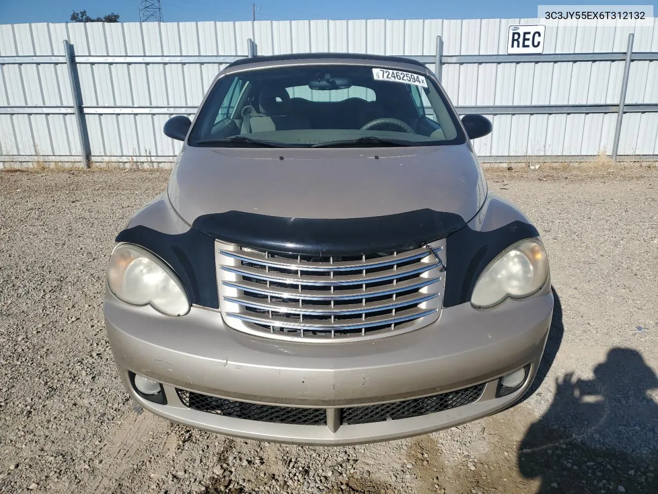 2006 Chrysler Pt Cruiser Touring VIN: 3C3JY55EX6T312132 Lot: 72462594