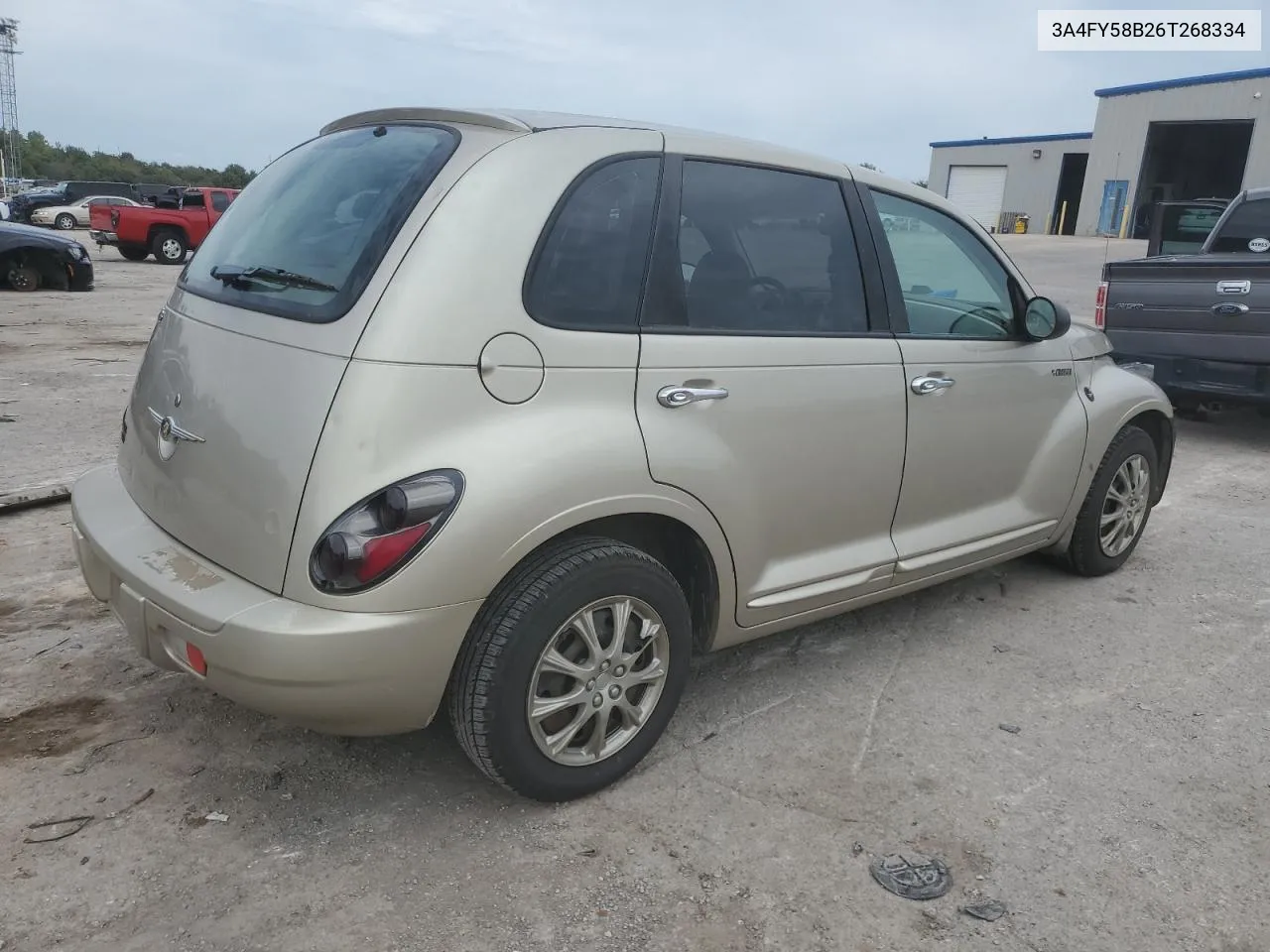 2006 Chrysler Pt Cruiser Touring VIN: 3A4FY58B26T268334 Lot: 72789004