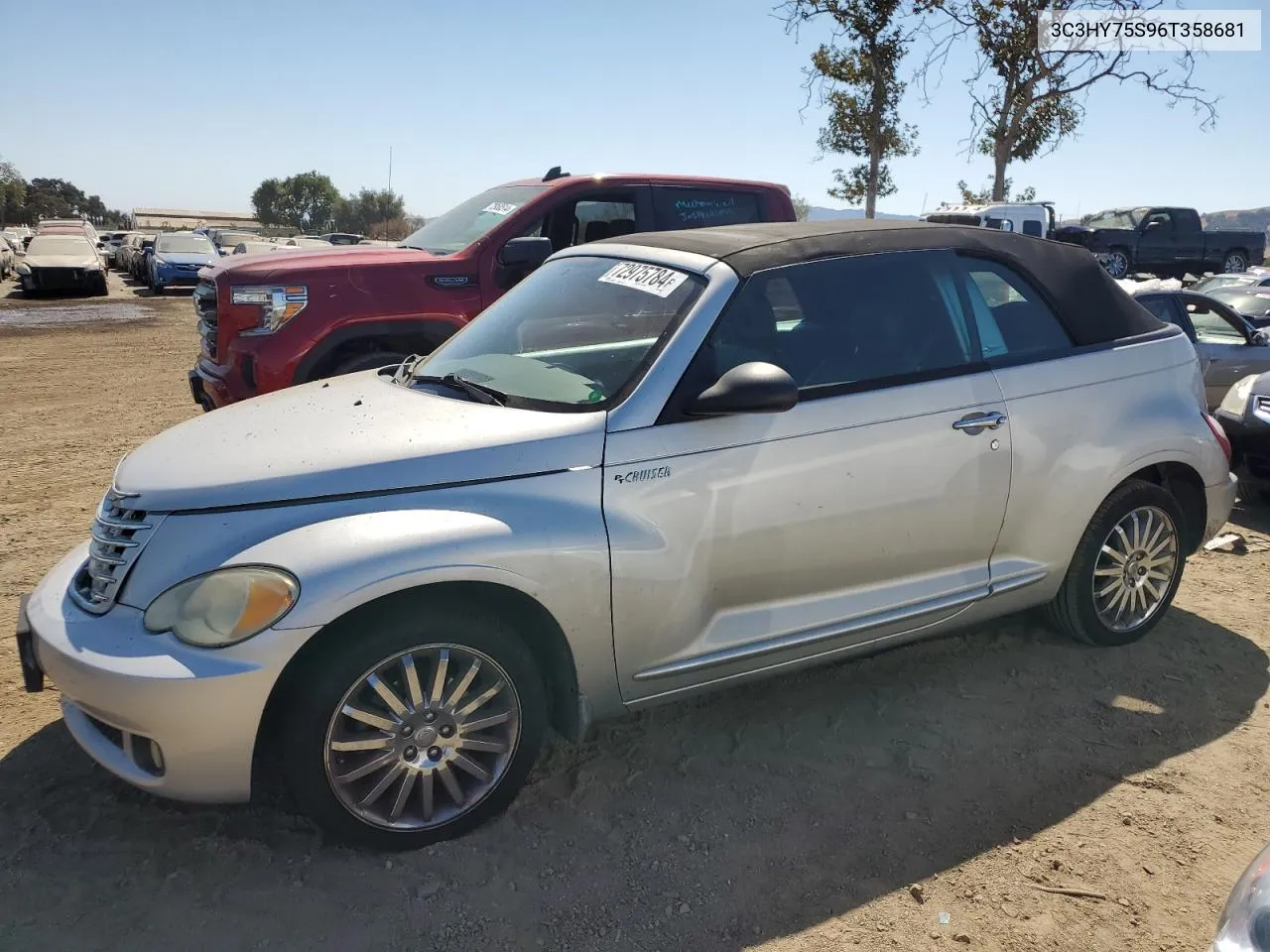 2006 Chrysler Pt Cruiser Gt VIN: 3C3HY75S96T358681 Lot: 72975784