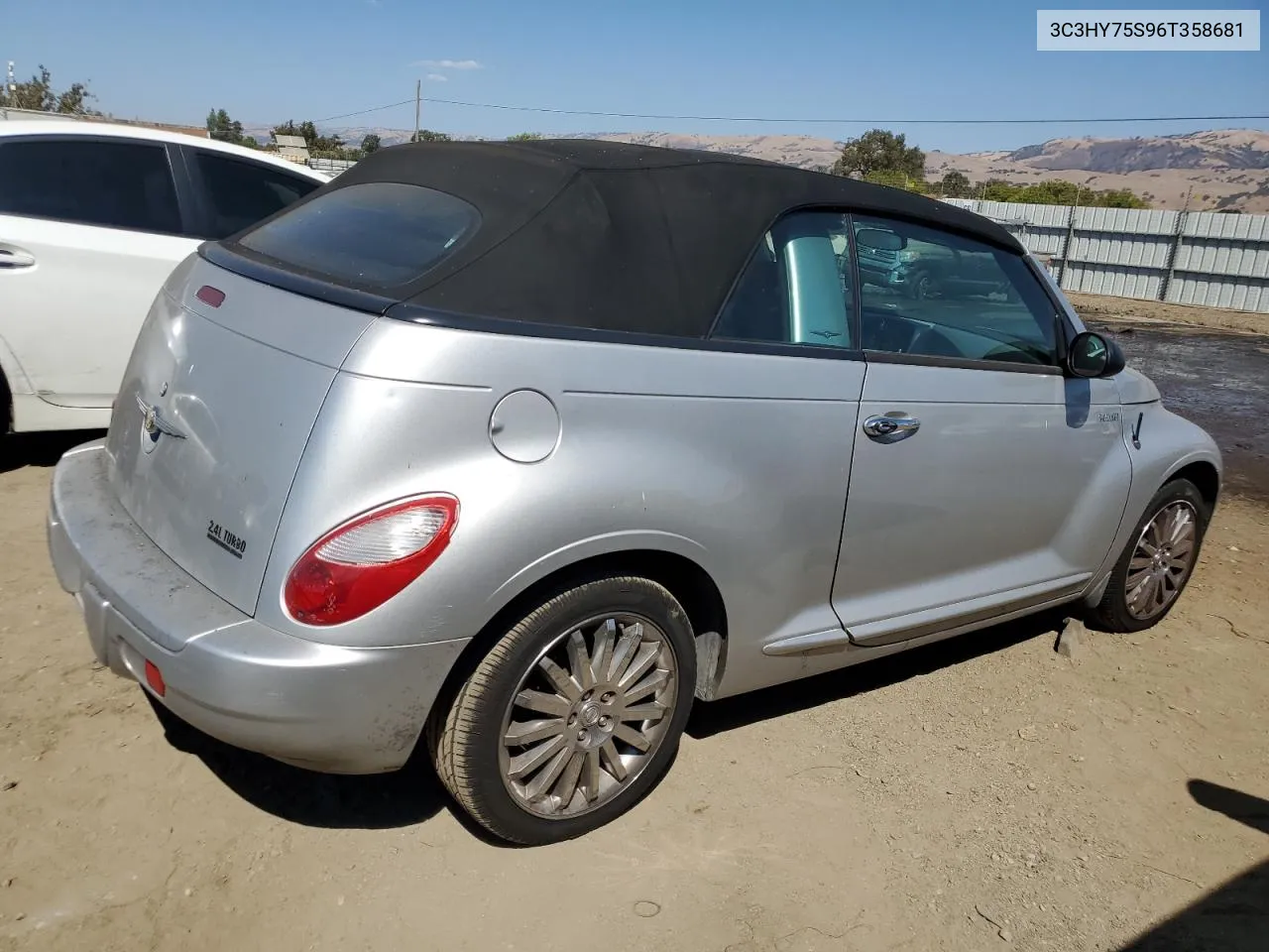 2006 Chrysler Pt Cruiser Gt VIN: 3C3HY75S96T358681 Lot: 72975784