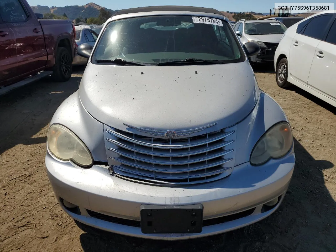 2006 Chrysler Pt Cruiser Gt VIN: 3C3HY75S96T358681 Lot: 72975784