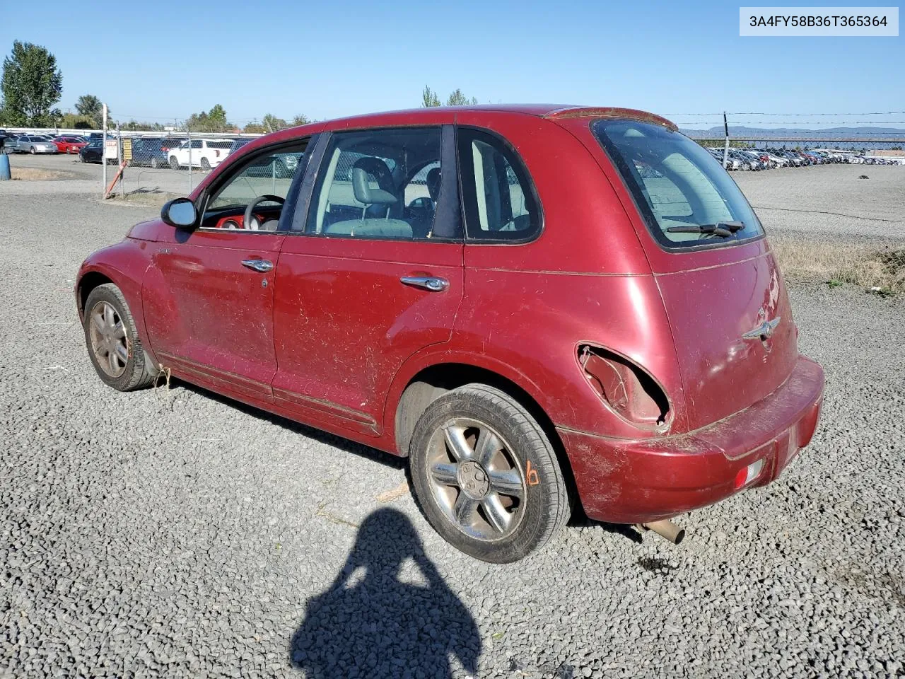 3A4FY58B36T365364 2006 Chrysler Pt Cruiser Touring