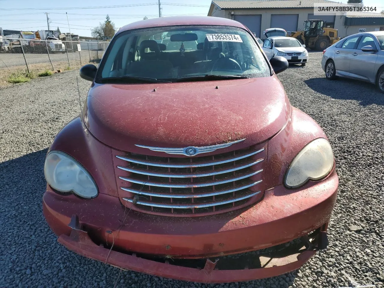 2006 Chrysler Pt Cruiser Touring VIN: 3A4FY58B36T365364 Lot: 73853674