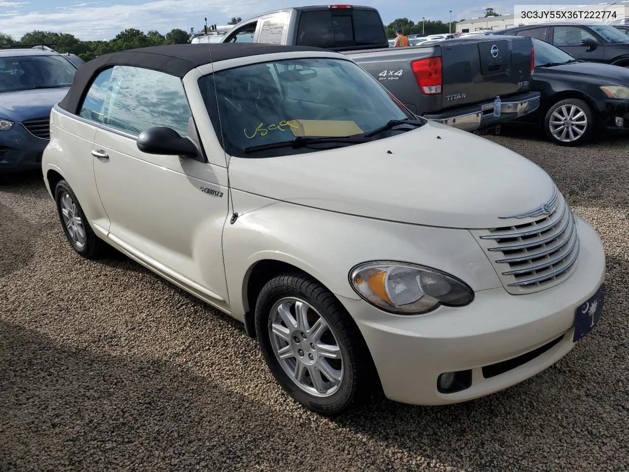 2006 Chrysler Pt Cruiser Touring VIN: 3C3JY55X36T222774 Lot: 74043404