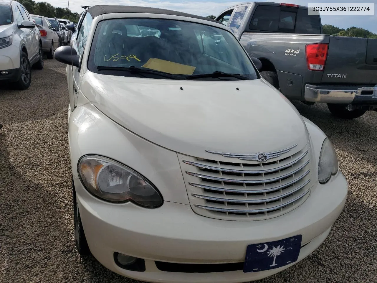 2006 Chrysler Pt Cruiser Touring VIN: 3C3JY55X36T222774 Lot: 74043404