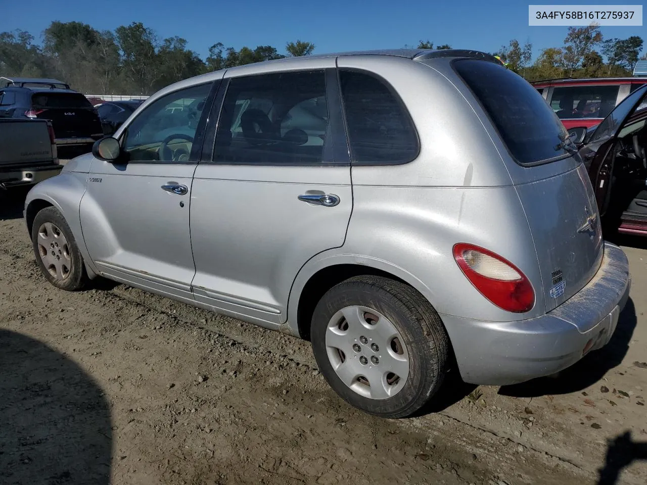 2006 Chrysler Pt Cruiser Touring VIN: 3A4FY58B16T275937 Lot: 74186974