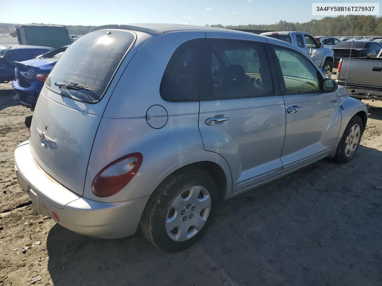 2006 Chrysler Pt Cruiser Touring VIN: 3A4FY58B16T275937 Lot: 74186974