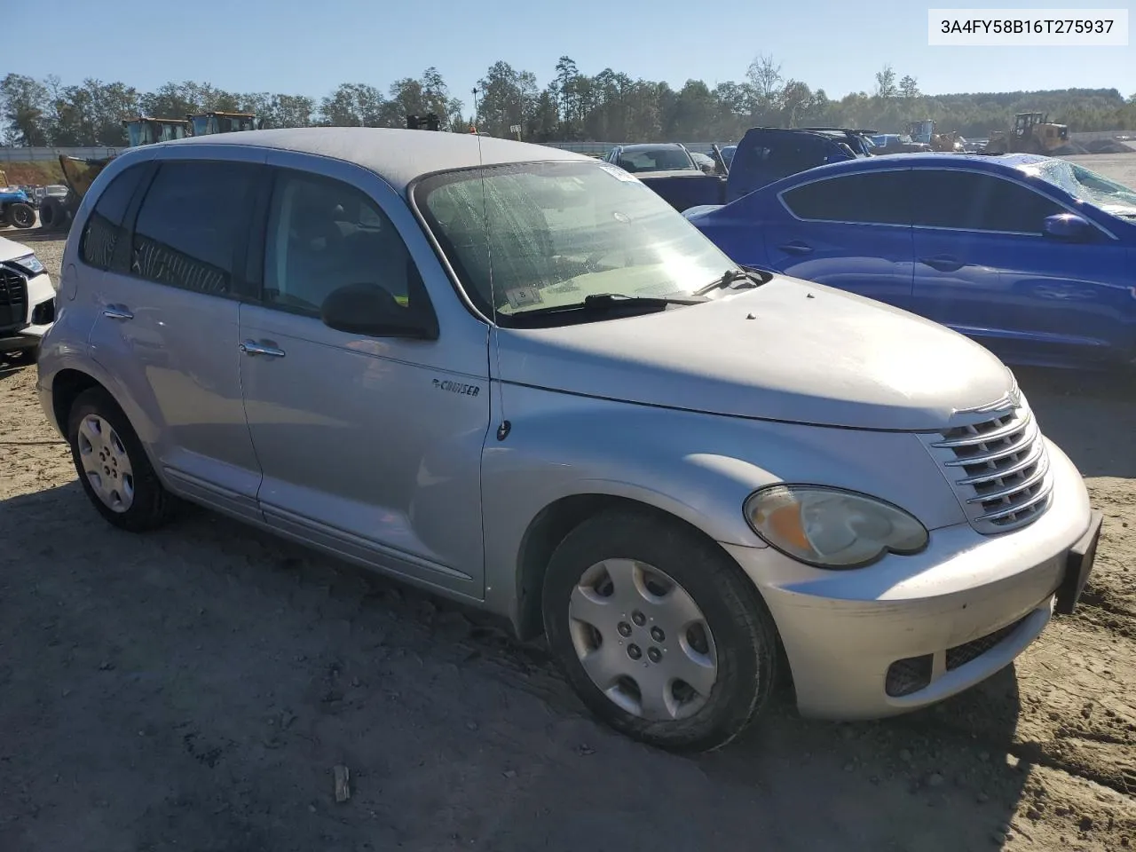 2006 Chrysler Pt Cruiser Touring VIN: 3A4FY58B16T275937 Lot: 74186974