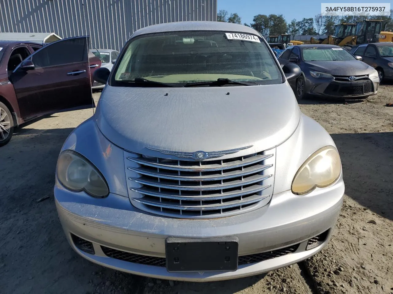 2006 Chrysler Pt Cruiser Touring VIN: 3A4FY58B16T275937 Lot: 74186974