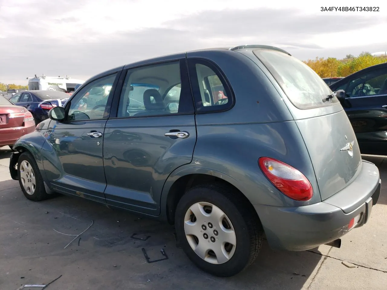 2006 Chrysler Pt Cruiser VIN: 3A4FY48B46T343822 Lot: 75108044