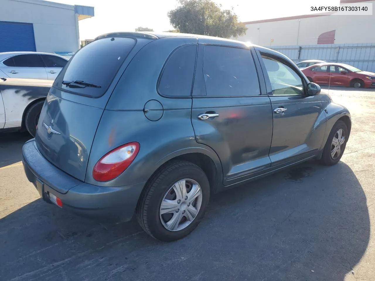 2006 Chrysler Pt Cruiser Touring VIN: 3A4FY58B16T303140 Lot: 75209534