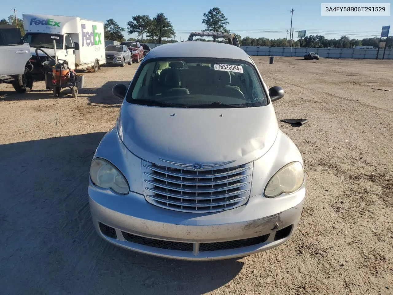 2006 Chrysler Pt Cruiser Touring VIN: 3A4FY58B06T291529 Lot: 76325094