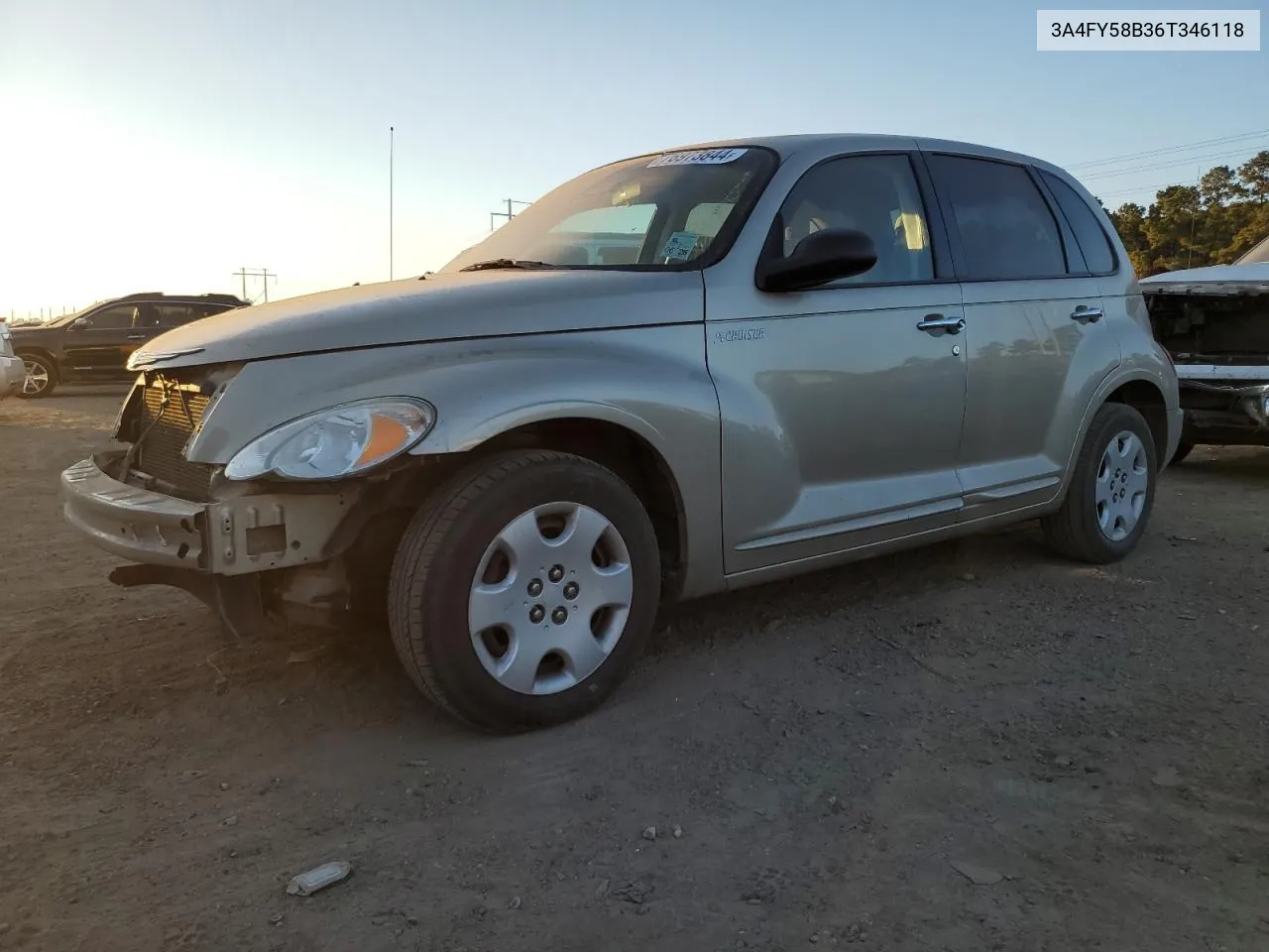 2006 Chrysler Pt Cruiser Touring VIN: 3A4FY58B36T346118 Lot: 76973844