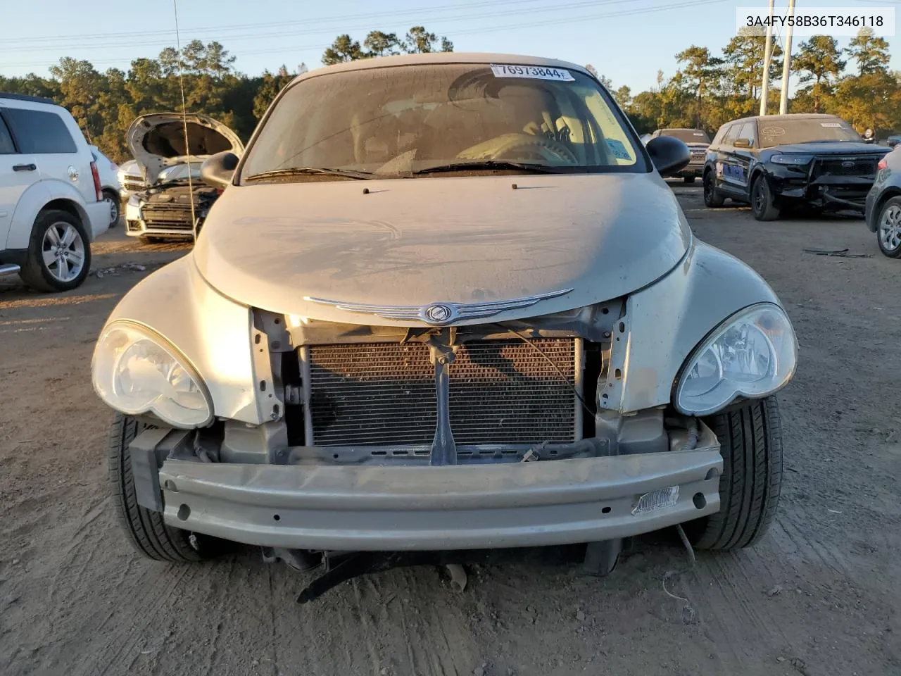 2006 Chrysler Pt Cruiser Touring VIN: 3A4FY58B36T346118 Lot: 76973844