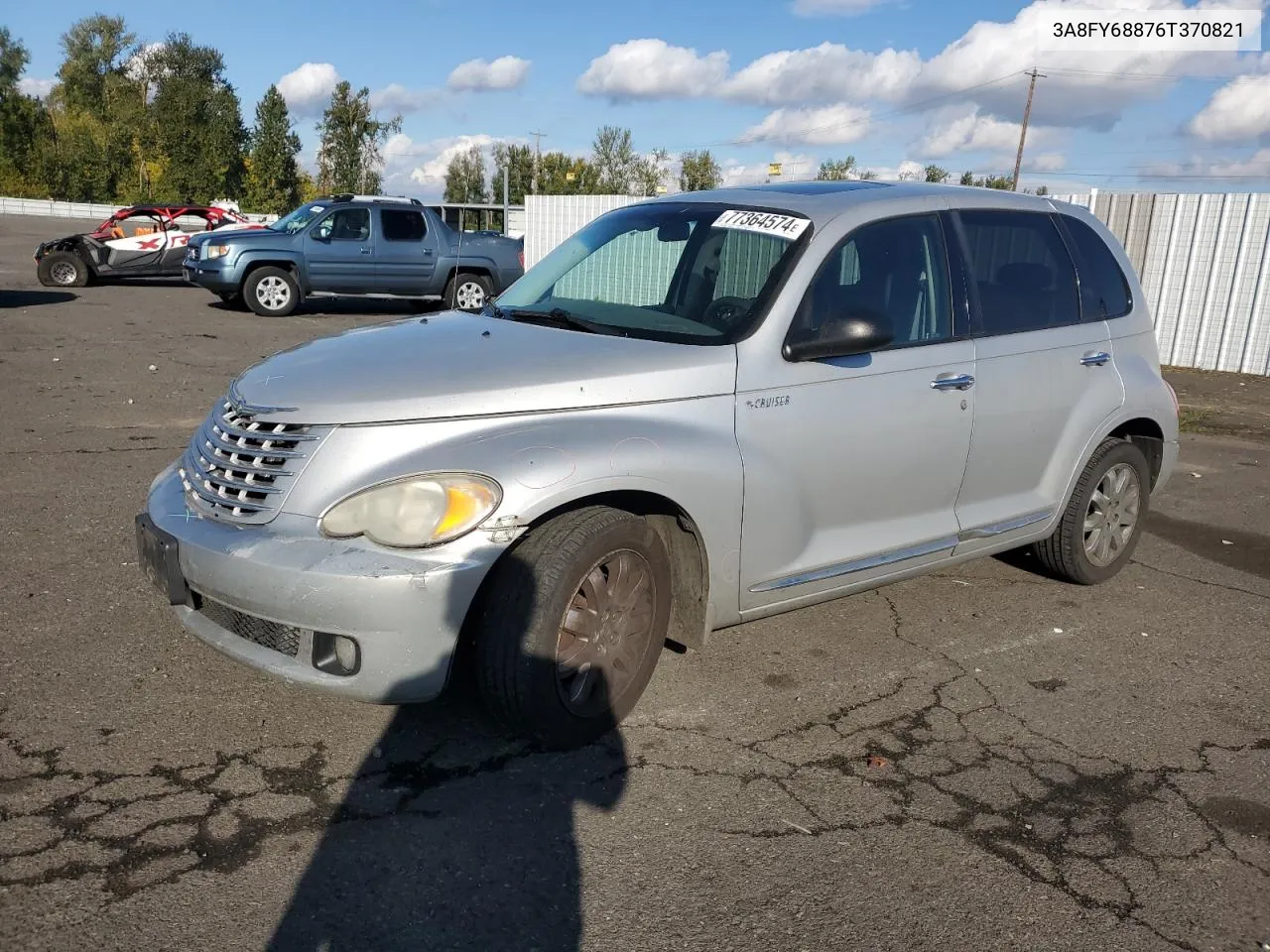 2006 Chrysler Pt Cruiser Limited VIN: 3A8FY68876T370821 Lot: 77364574