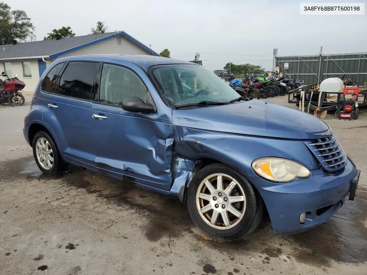 2007 Chrysler Pt Cruiser Limited VIN: 3A8FY68B87T600198 Lot: 65128784