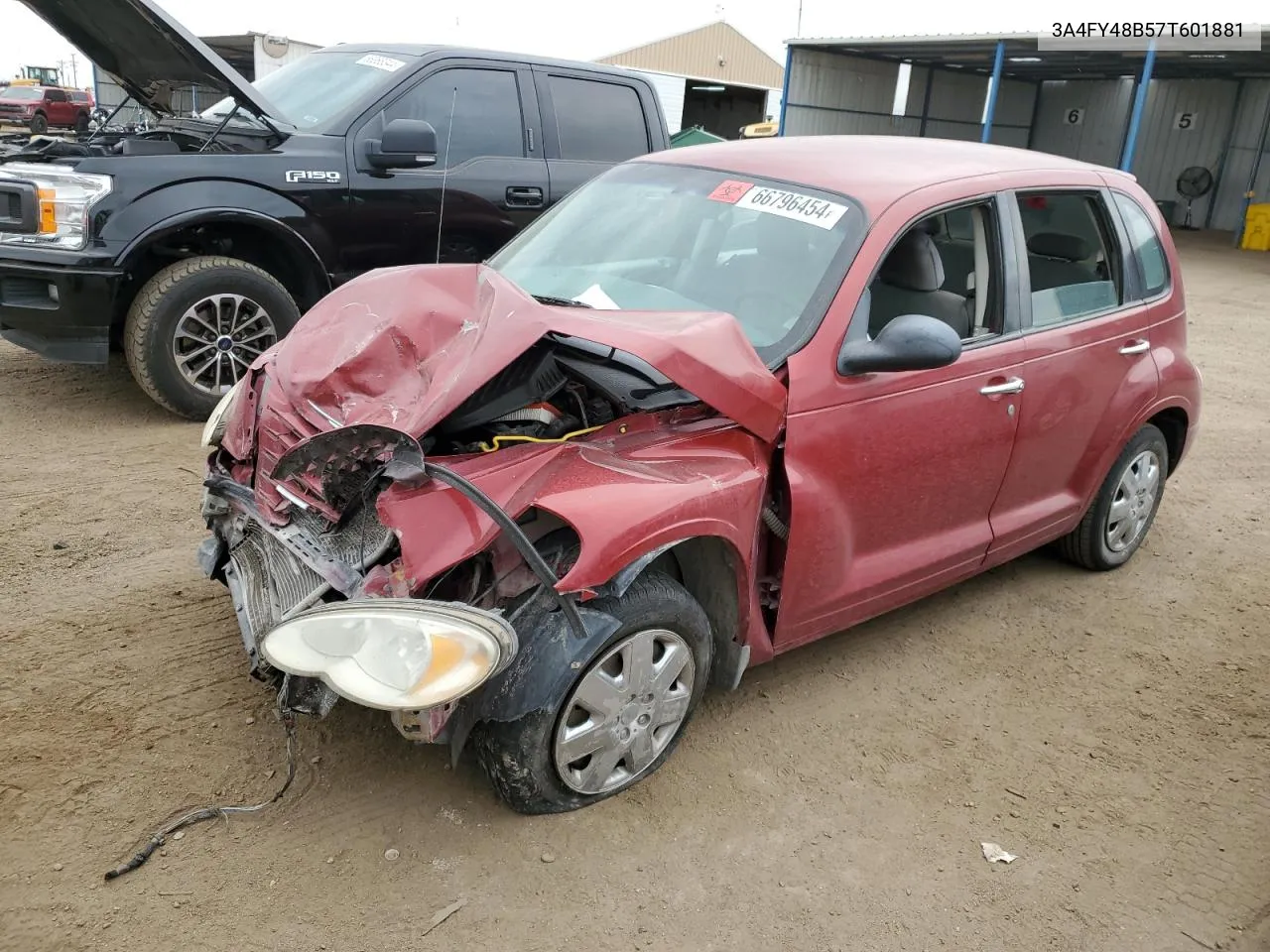 2007 Chrysler Pt Cruiser VIN: 3A4FY48B57T601881 Lot: 66796454