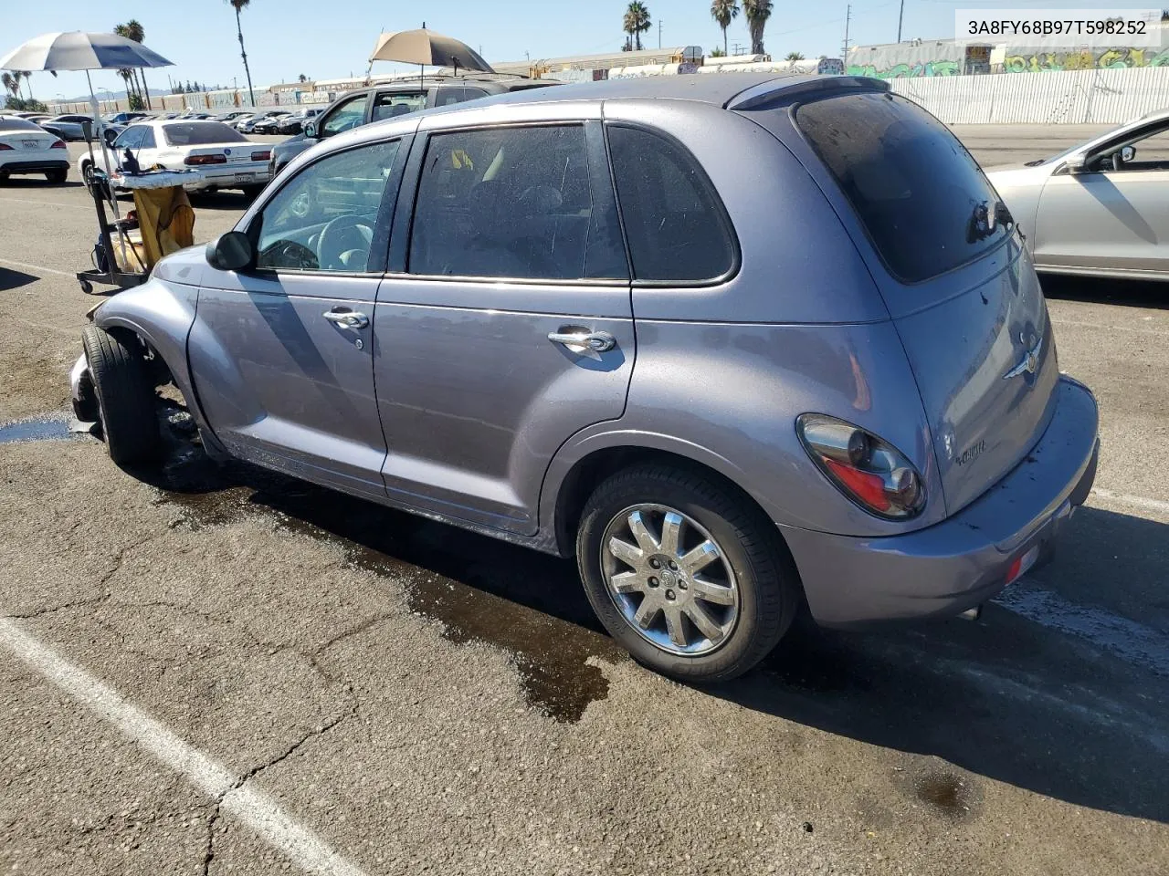 2007 Chrysler Pt Cruiser Limited VIN: 3A8FY68B97T598252 Lot: 68257294