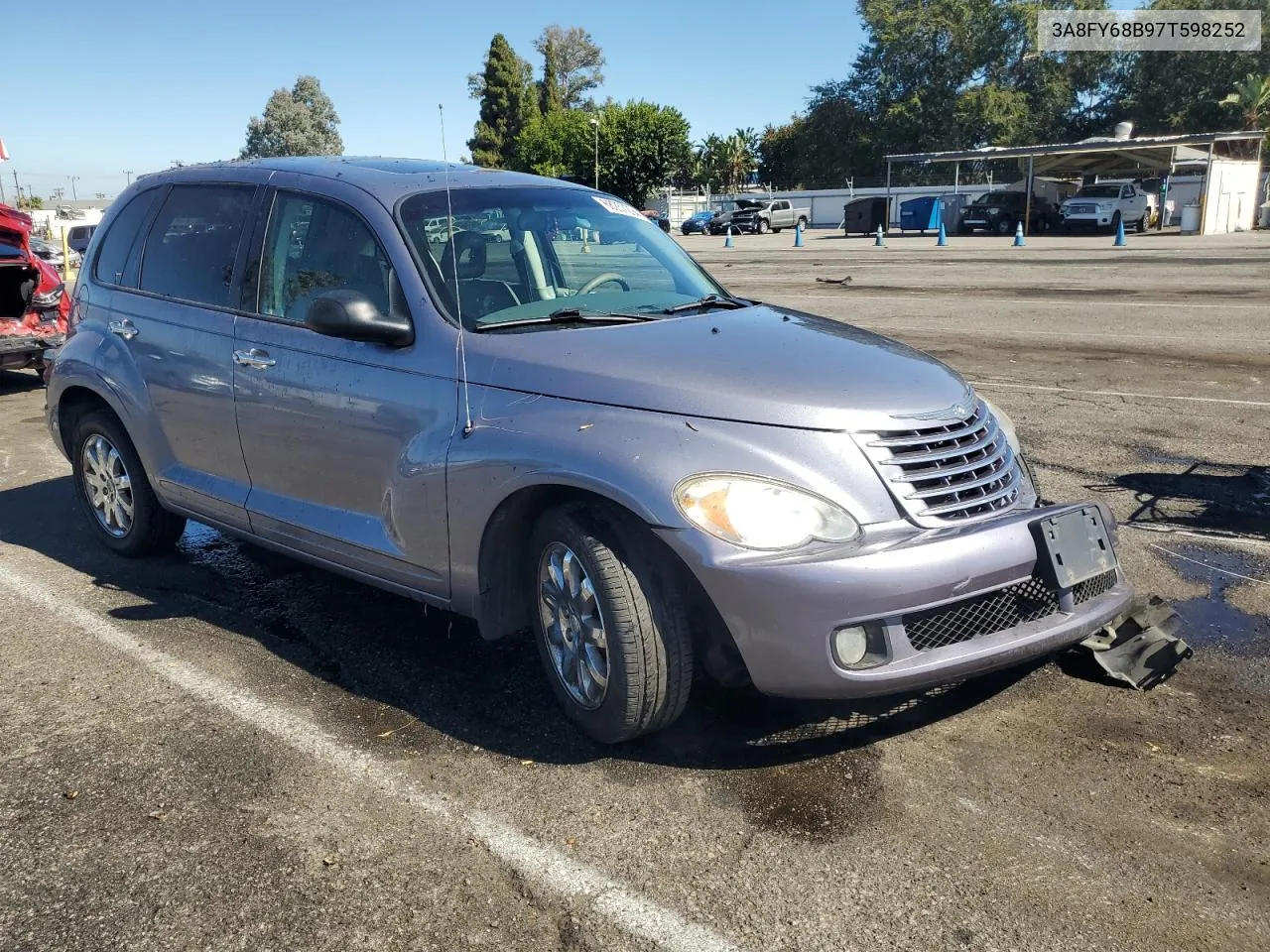 2007 Chrysler Pt Cruiser Limited VIN: 3A8FY68B97T598252 Lot: 68257294