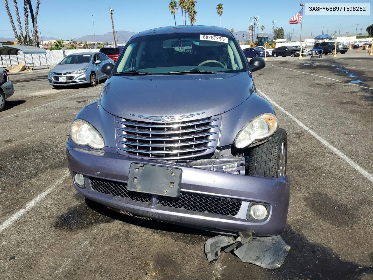 2007 Chrysler Pt Cruiser Limited VIN: 3A8FY68B97T598252 Lot: 68257294