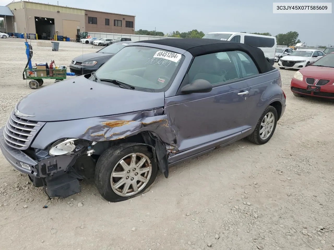 2007 Chrysler Pt Cruiser VIN: 3C3JY45X07T585609 Lot: 68451204