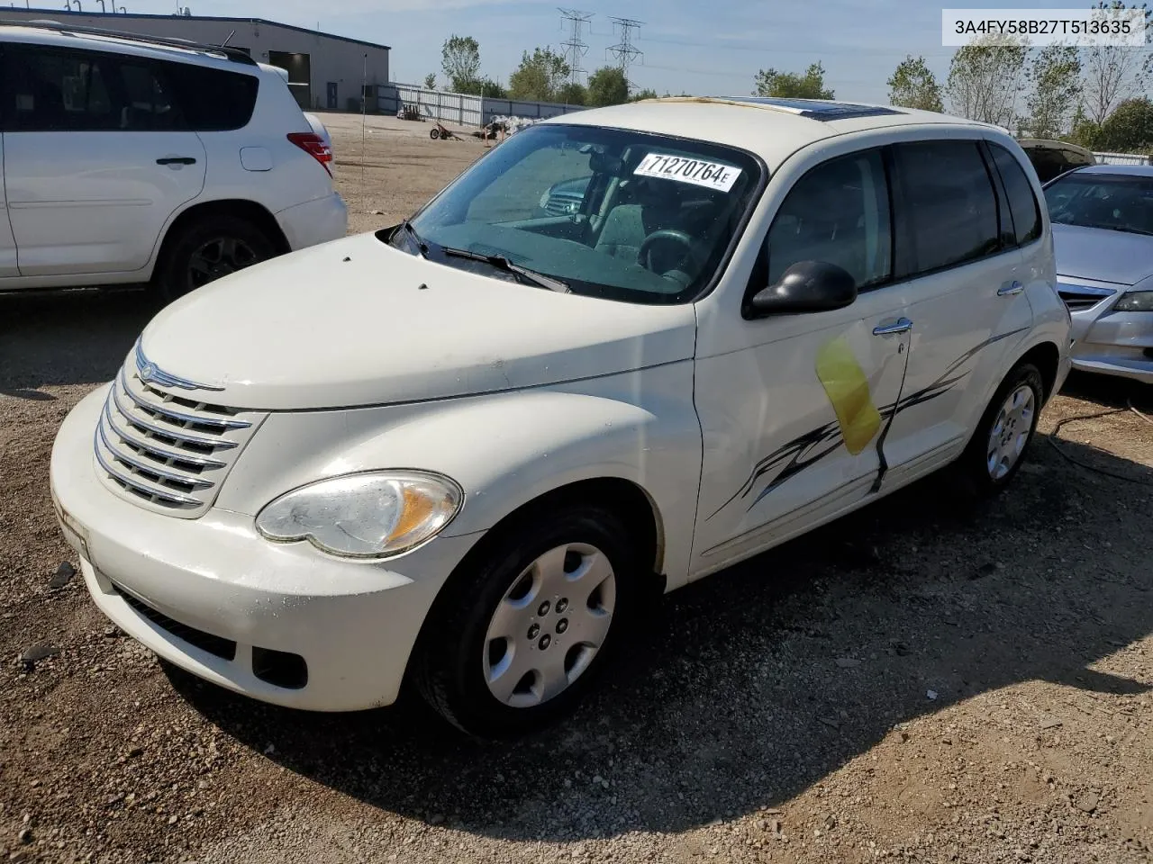 3A4FY58B27T513635 2007 Chrysler Pt Cruiser Touring