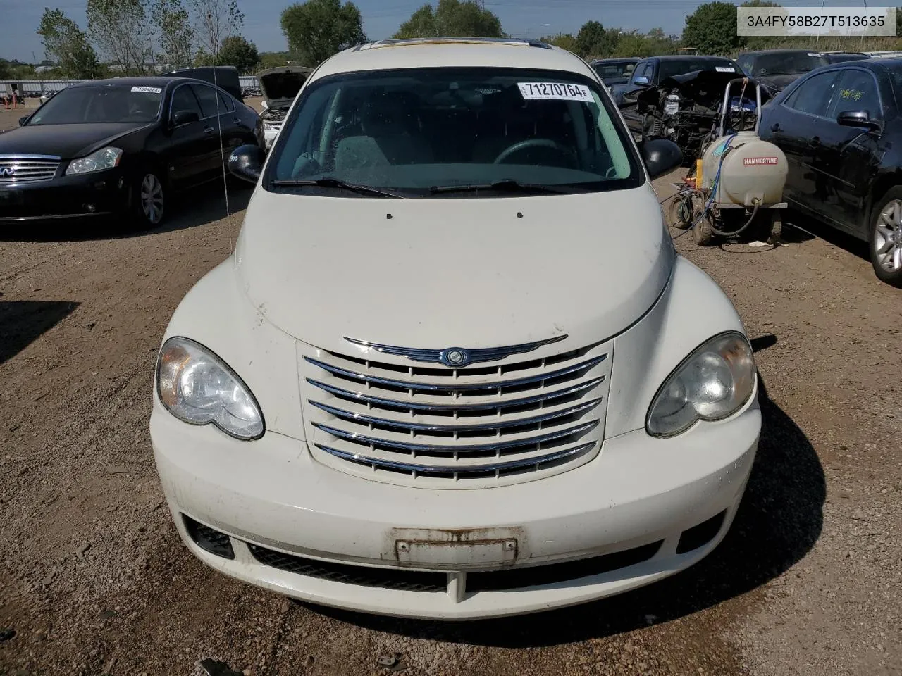 2007 Chrysler Pt Cruiser Touring VIN: 3A4FY58B27T513635 Lot: 71270764