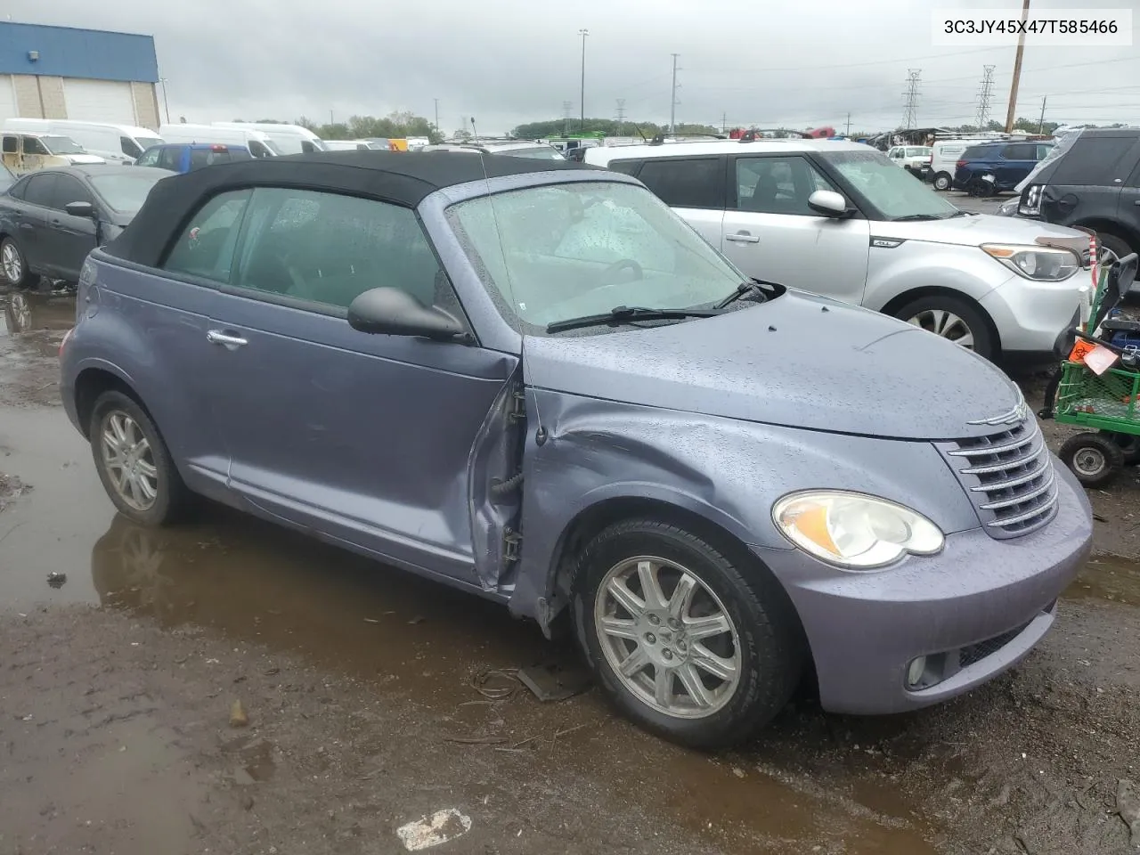 2007 Chrysler Pt Cruiser VIN: 3C3JY45X47T585466 Lot: 72922814