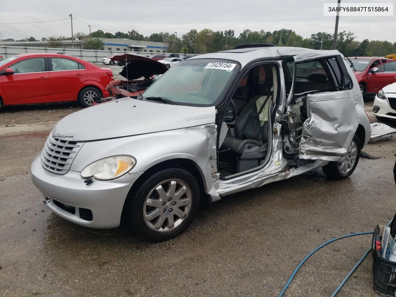 2007 Chrysler Pt Cruiser Limited VIN: 3A8FY68847T515864 Lot: 73429154