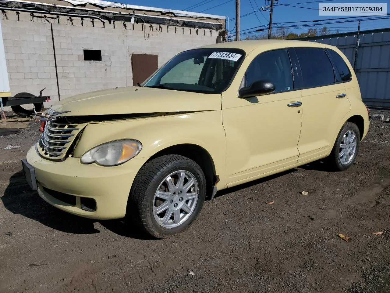 2007 Chrysler Pt Cruiser Touring VIN: 3A4FY58B17T609384 Lot: 77205834