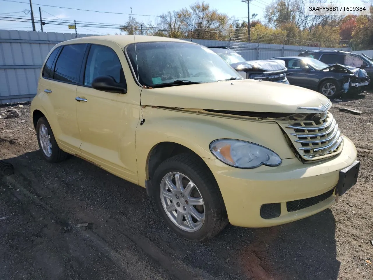 2007 Chrysler Pt Cruiser Touring VIN: 3A4FY58B17T609384 Lot: 77205834