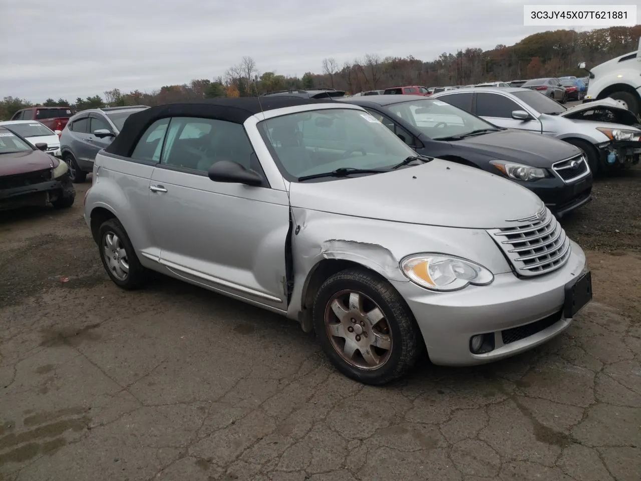 2007 Chrysler Pt Cruiser VIN: 3C3JY45X07T621881 Lot: 77560494