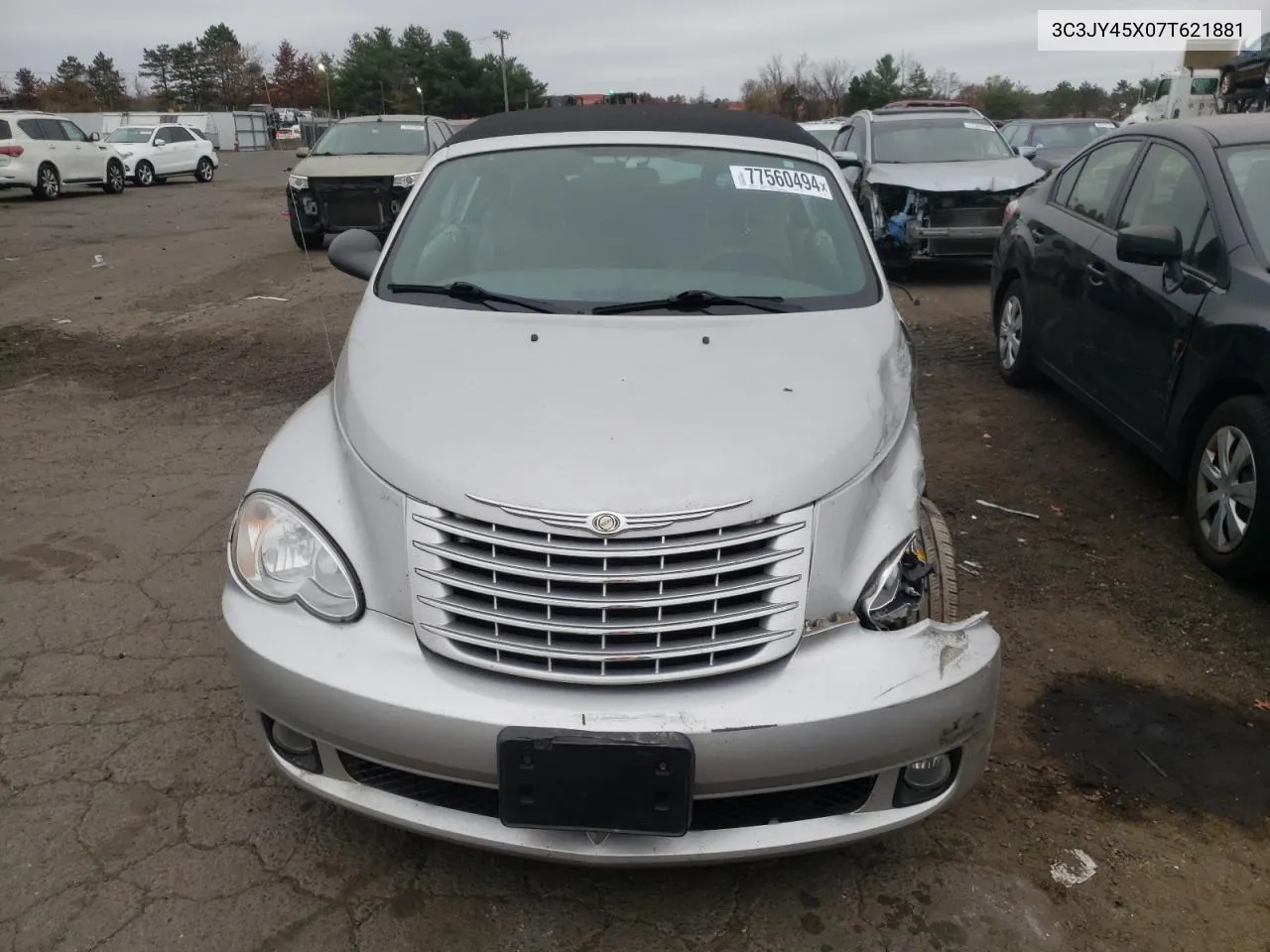 2007 Chrysler Pt Cruiser VIN: 3C3JY45X07T621881 Lot: 77560494