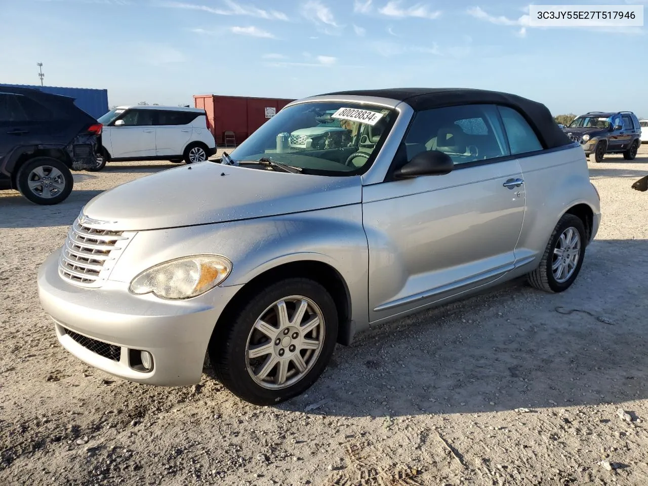 2007 Chrysler Pt Cruiser Touring VIN: 3C3JY55E27T517946 Lot: 80028834