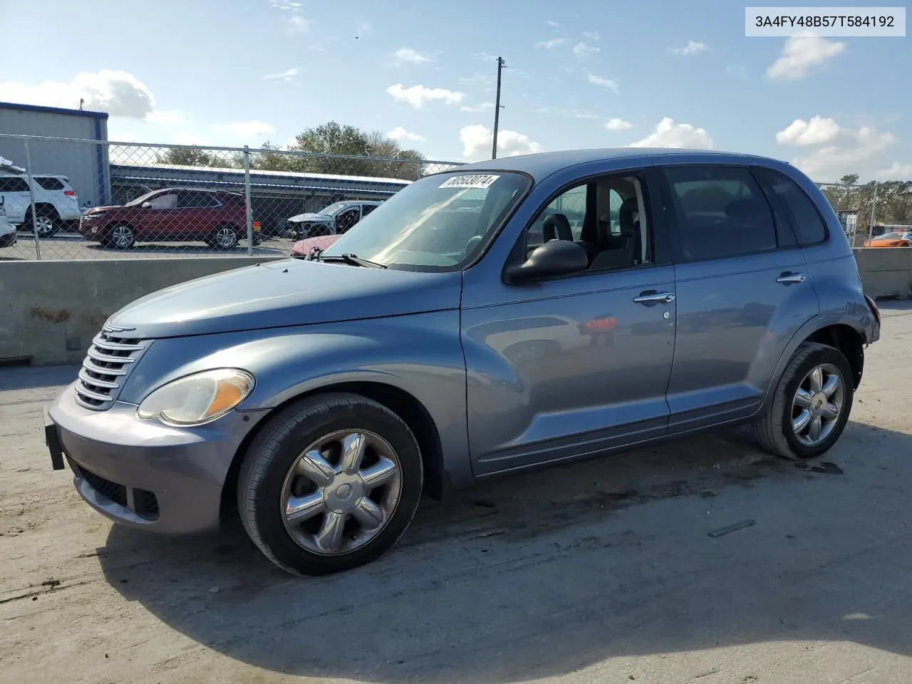 2007 Chrysler Pt Cruiser VIN: 3A4FY48B57T584192 Lot: 80503074